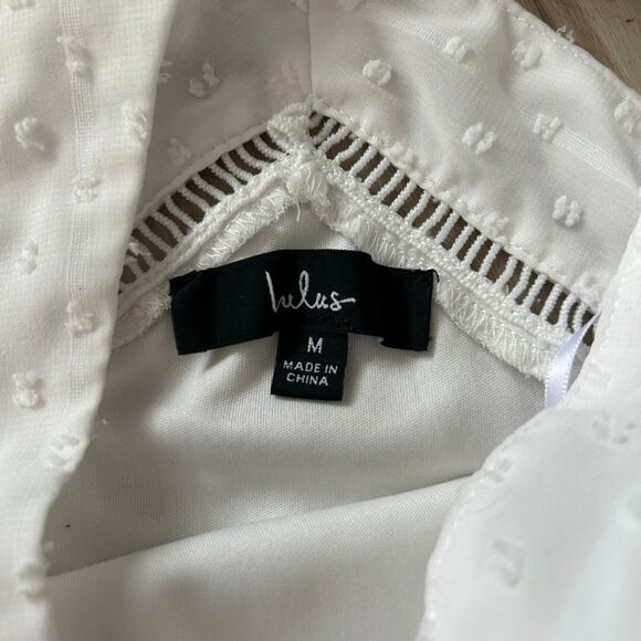 White Textured Two Piece Set Midi Skirt & Halter Crop Top | Boho Summer Outfit | - Picture 4 of 13